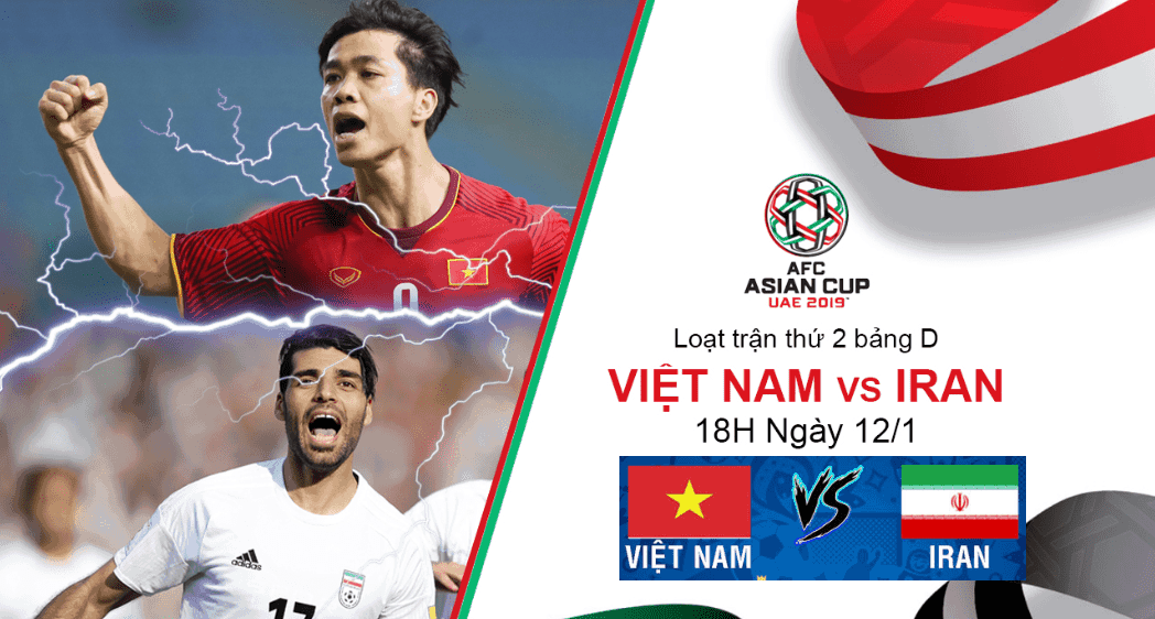 Soi kèo Việt Nam vs Iran 12/01 Asian cup 2019