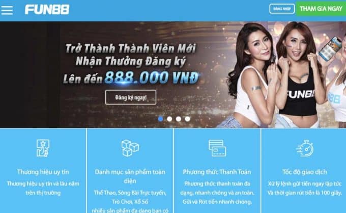 Nhà cái uy tín số 1 FUN88