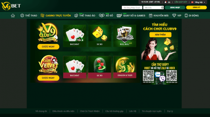 V9bet casino trực tuyến